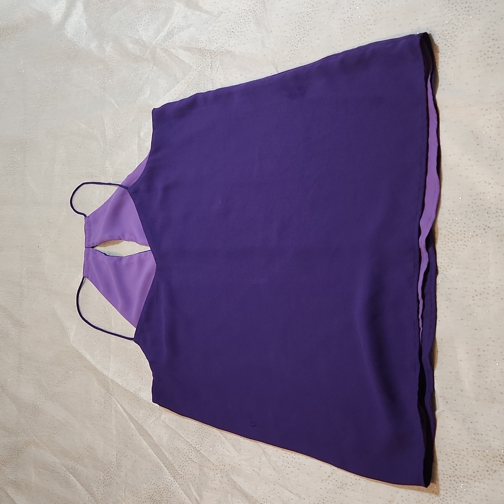 Reversible sleeveless shirt for women's size M